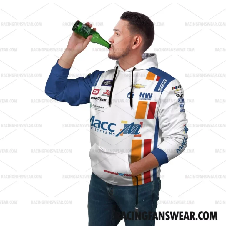 Nascar store - Loyal fans of Brennan Poole's Combo Unisex Pop Top Hoodie + Unisex Long Pants,Unisex Pop Top Hoodie,Unisex Long Pants:vintage nascar racing suit,uniform,apparel,shirts,merch,hoodie,jackets,shorts,sweatshirt,outfits,clothes