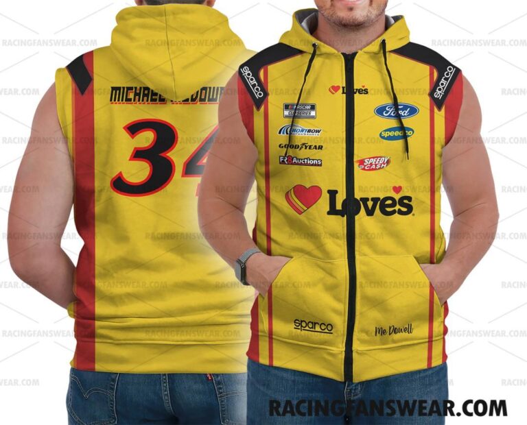 Nascar store - Loyal fans of Michael McDowell's Bomber Jacket,Unisex Thick Coat,Unisex Sleeveless Hoodie,Unisex Hooded T-Shirt,Kid Sleeveless Hoodie,Kid Hooded T-Shirts,Kid Thick Coat:vintage nascar racing suit,uniform,apparel,shirts,merch,hoodie,jackets,shorts,sweatshirt,outfits,clothes