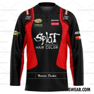 Natalie Decker Nascar Racing 2023 Customize Name and Number Clothes Baseball Jersey Hockey Jersey 3 Nascar store - Loyal fans of Natalie Decker's Unisex Baseball Jerseys,Kid Baseball Jerseys,Youth Baseball Jerseys,Men's Hockey Jerseys,WoMen's Hockey Jerseys,Youth's Hockey Jerseys:vintage nascar racing suit,uniform,apparel,shirts,merch,hoodie,jackets,shorts,sweatshirt,outfits,clothes