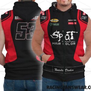 Natalie Decker Nascar Racing 2023 Uniform Apparel Clothes Bomber Thick Coat Sleeveless Hoodie Hooded T-Shirt 4 Nascar store - Loyal fans of Natalie Decker's Bomber Jacket,Unisex Thick Coat,Unisex Sleeveless Hoodie,Unisex Hooded T-Shirt,Kid Sleeveless Hoodie,Kid Hooded T-Shirts,Kid Thick Coat:vintage nascar racing suit,uniform,apparel,shirts,merch,hoodie,jackets,shorts,sweatshirt,outfits,clothes