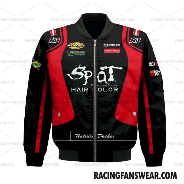 Nascar store - Loyal fans of Natalie Decker's Bomber Jacket,Unisex Thick Coat,Unisex Sleeveless Hoodie,Unisex Hooded T-Shirt,Kid Sleeveless Hoodie,Kid Hooded T-Shirts,Kid Thick Coat:vintage nascar racing suit,uniform,apparel,shirts,merch,hoodie,jackets,shorts,sweatshirt,outfits,clothes