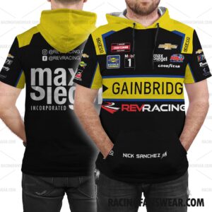 Nick Sanchez Nascar Racing 2023 Uniform Apparel Clothes Adult Kid Sleeveless Hoodie Hooded T-Shirt 3 Nascar store - Loyal fans of Nick Sanchez's Unisex Sleeveless Hoodie,Unisex Hooded T-Shirt,Kid Sleeveless Hoodie,Kid Hooded T-Shirts:vintage nascar racing suit,uniform,apparel,shirts,merch,hoodie,jackets,shorts,sweatshirt,outfits,clothes