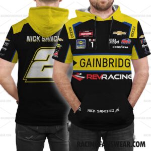 Nick Sanchez Nascar Racing 2023 Uniform Apparel Clothes Bomber Thick Coat Sleeveless Hoodie Hooded T-Shirt 6 Nascar store - Loyal fans of Nick Sanchez's Bomber Jacket,Unisex Thick Coat,Unisex Sleeveless Hoodie,Unisex Hooded T-Shirt,Kid Sleeveless Hoodie,Kid Hooded T-Shirts,Kid Thick Coat:vintage nascar racing suit,uniform,apparel,shirts,merch,hoodie,jackets,shorts,sweatshirt,outfits,clothes