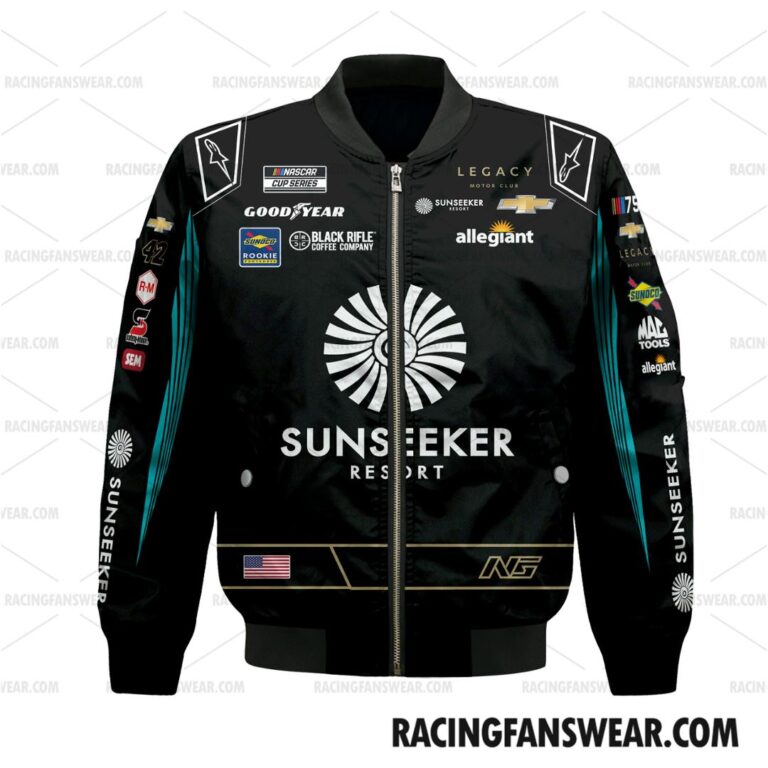 Nascar store - Loyal fans of Noah Gragson's Bomber Jacket,Unisex Thick Coat,Unisex Sleeveless Hoodie,Unisex Hooded T-Shirt,Kid Sleeveless Hoodie,Kid Hooded T-Shirts,Kid Thick Coat:vintage nascar racing suit,uniform,apparel,shirts,merch,hoodie,jackets,shorts,sweatshirt,outfits,clothes