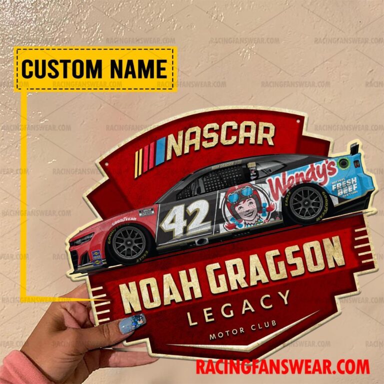 Nascar store - Loyal fans of Noah Gragson's Cut Metal Signs:vintage nascar racing suit,uniform,apparel,shirts,merch,hoodie,jackets,shorts,sweatshirt,outfits,clothes