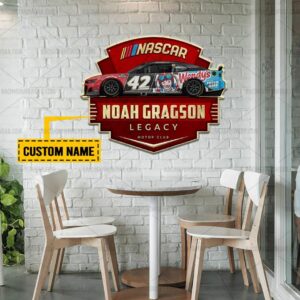 Nascar store - Loyal fans of Noah Gragson's Cut Metal Signs:vintage nascar racing suit,uniform,apparel,shirts,merch,hoodie,jackets,shorts,sweatshirt,outfits,clothes