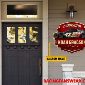 Nascar store - Loyal fans of Noah Gragson's Cut Metal Signs:vintage nascar racing suit,uniform,apparel,shirts,merch,hoodie,jackets,shorts,sweatshirt,outfits,clothes