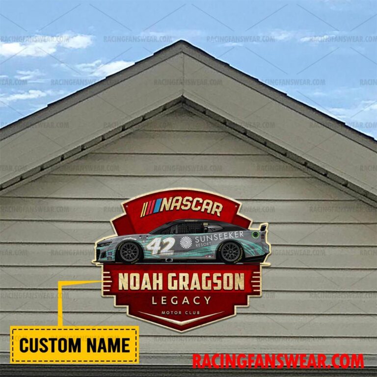 Nascar store - Loyal fans of Noah Gragson's Cut Metal Signs:vintage nascar racing suit,uniform,apparel,shirts,merch,hoodie,jackets,shorts,sweatshirt,outfits,clothes