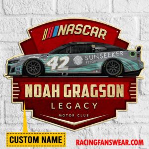 Nascar store - Loyal fans of Noah Gragson's Cut Metal Signs:vintage nascar racing suit,uniform,apparel,shirts,merch,hoodie,jackets,shorts,sweatshirt,outfits,clothes