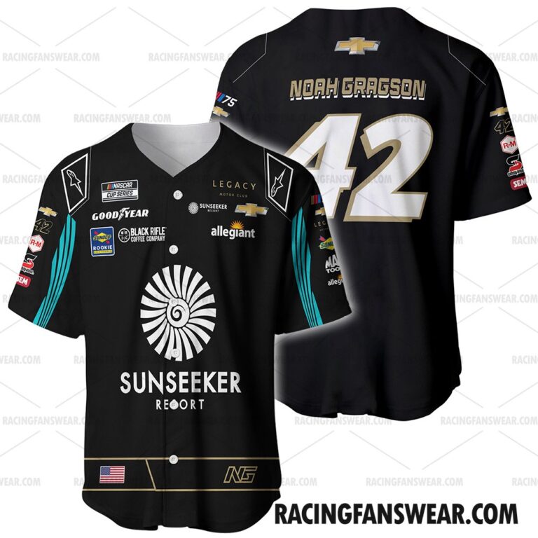 Nascar store - Loyal fans of Noah Gragson's Unisex Baseball Jerseys,Kid Baseball Jerseys,Youth Baseball Jerseys,Men's Hockey Jerseys,WoMen's Hockey Jerseys,Youth's Hockey Jerseys:vintage nascar racing suit,uniform,apparel,shirts,merch,hoodie,jackets,shorts,sweatshirt,outfits,clothes