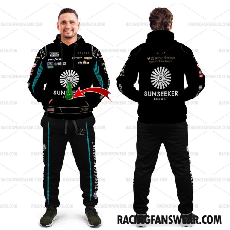 Nascar store - Loyal fans of Noah Gragson's Combo Unisex Pop Top Hoodie + Unisex Long Pants,Unisex Pop Top Hoodie,Unisex Long Pants:vintage nascar racing suit,uniform,apparel,shirts,merch,hoodie,jackets,shorts,sweatshirt,outfits,clothes