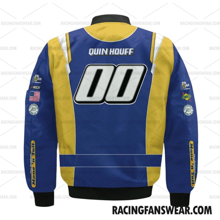 Nascar store - Loyal fans of Quin Houff's Bomber Jacket,Unisex Thick Coat,Unisex Sleeveless Hoodie,Unisex Hooded T-Shirt,Kid Sleeveless Hoodie,Kid Hooded T-Shirts,Kid Thick Coat:vintage nascar racing suit,uniform,apparel,shirts,merch,hoodie,jackets,shorts,sweatshirt,outfits,clothes