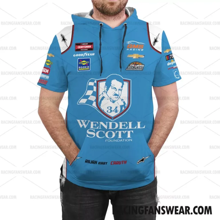 Nascar store - Loyal fans of Rajah Caruth's Unisex Sleeveless Hoodie,Unisex Hooded T-Shirt,Kid Sleeveless Hoodie,Kid Hooded T-Shirts:vintage nascar racing suit,uniform,apparel,shirts,merch,hoodie,jackets,shorts,sweatshirt,outfits,clothes