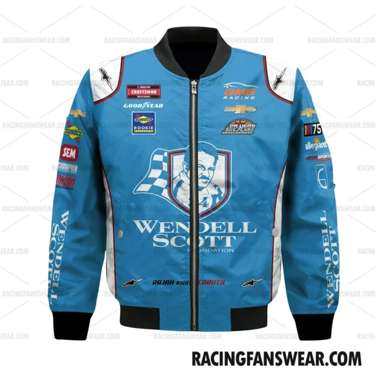 Nascar store - Loyal fans of Rajah Caruth's Bomber Jacket,Unisex Thick Coat,Kid Thick Coat:vintage nascar racing suit,uniform,apparel,shirts,merch,hoodie,jackets,shorts,sweatshirt,outfits,clothes