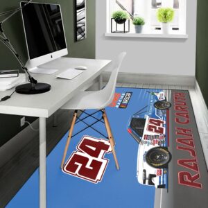 Rajah Caruth Nascar Racing 2023 Carpet Living Room Area Rugs Doormats Blanket Flag Home 3 Nascar store - Loyal fans of Rajah Caruth's Rug,Doormat,Blanket Microfiber Fleece,Blanket Premium Sherpa,House Flag:vintage nascar racing suit,uniform,apparel,shirts,merch,hoodie,jackets,shorts,sweatshirt,outfits,clothes