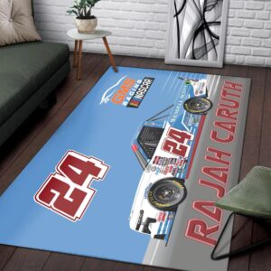 Rajah Caruth Nascar Racing 2023 Carpet Living Room Area Rugs Doormats Blanket Flag Home 1 Nascar store - Loyal fans of Rajah Caruth's Rug,Doormat,Blanket Microfiber Fleece,Blanket Premium Sherpa,House Flag:vintage nascar racing suit,uniform,apparel,shirts,merch,hoodie,jackets,shorts,sweatshirt,outfits,clothes