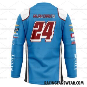 Rajah Caruth Nascar Racing 2023 Uniform Apparel Clothes Baseball Jersey Hockey Jersey 4 Nascar store - Loyal fans of Rajah Caruth's Unisex Baseball Jerseys,Kid Baseball Jerseys,Youth Baseball Jerseys,Men's Hockey Jerseys,WoMen's Hockey Jerseys,Youth's Hockey Jerseys:vintage nascar racing suit,uniform,apparel,shirts,merch,hoodie,jackets,shorts,sweatshirt,outfits,clothes