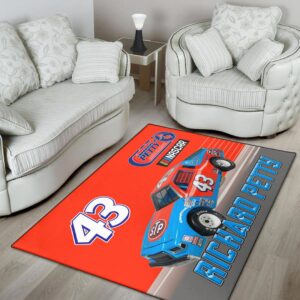 Richard Petty Nascar Petty Enterprises Racing Carpet Living Room Area Rugs Doormats Blanket Flag Home 2 Nascar store - Loyal fans of Richard Petty's Rug,Doormat,Blanket Microfiber Fleece,Blanket Premium Sherpa,House Flag:vintage nascar racing suit,uniform,apparel,shirts,merch,hoodie,jackets,shorts,sweatshirt,outfits,clothes