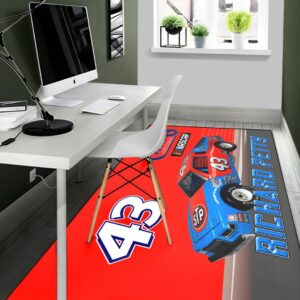 Richard Petty Nascar Petty Enterprises Racing Carpet Living Room Area Rugs Doormats Blanket Flag Home 3 Nascar store - Loyal fans of Richard Petty's Rug,Doormat,Blanket Microfiber Fleece,Blanket Premium Sherpa,House Flag:vintage nascar racing suit,uniform,apparel,shirts,merch,hoodie,jackets,shorts,sweatshirt,outfits,clothes