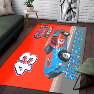 Richard Petty Nascar Petty Enterprises Racing Carpet Living Room Area Rugs Doormats Blanket Flag Home 1 Nascar store - Loyal fans of Richard Petty's Rug,Doormat,Blanket Microfiber Fleece,Blanket Premium Sherpa,House Flag:vintage nascar racing suit,uniform,apparel,shirts,merch,hoodie,jackets,shorts,sweatshirt,outfits,clothes