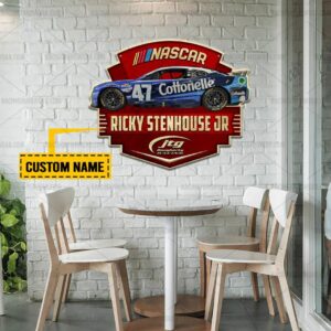 Nascar store - Loyal fans of Ricky Stenhouse Jr's Cut Metal Signs:vintage nascar racing suit,uniform,apparel,shirts,merch,hoodie,jackets,shorts,sweatshirt,outfits,clothes