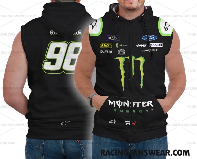 Nascar store - Loyal fans of Riley Herbst's Bomber Jacket,Unisex Thick Coat,Unisex Sleeveless Hoodie,Unisex Hooded T-Shirt,Kid Sleeveless Hoodie,Kid Hooded T-Shirts,Kid Thick Coat:vintage nascar racing suit,uniform,apparel,shirts,merch,hoodie,jackets,shorts,sweatshirt,outfits,clothes