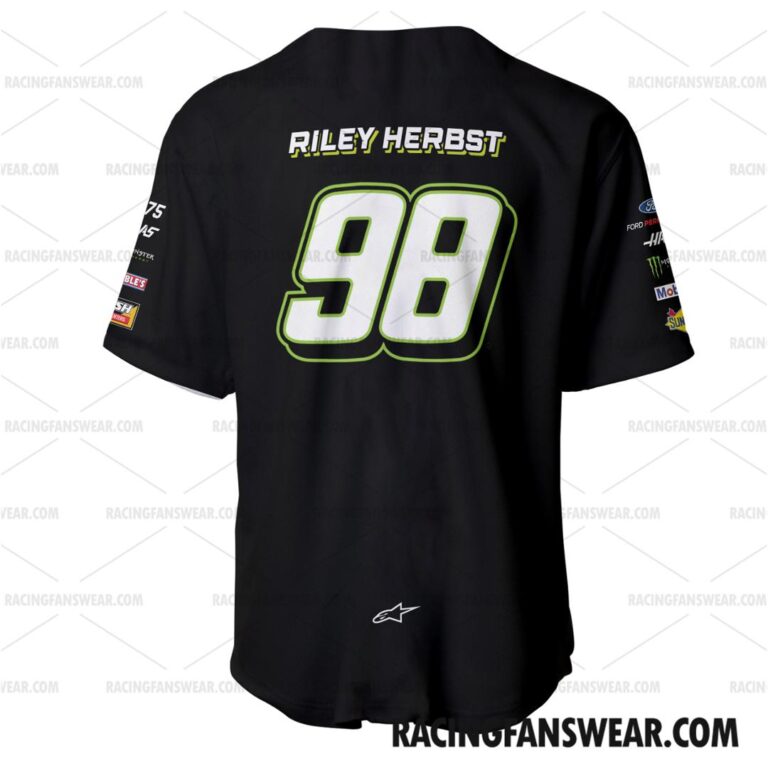 Nascar store - Loyal fans of Riley Herbst's Unisex Baseball Jerseys,Kid Baseball Jerseys,Youth Baseball Jerseys,Men's Hockey Jerseys,WoMen's Hockey Jerseys,Youth's Hockey Jerseys:vintage nascar racing suit,uniform,apparel,shirts,merch,hoodie,jackets,shorts,sweatshirt,outfits,clothes