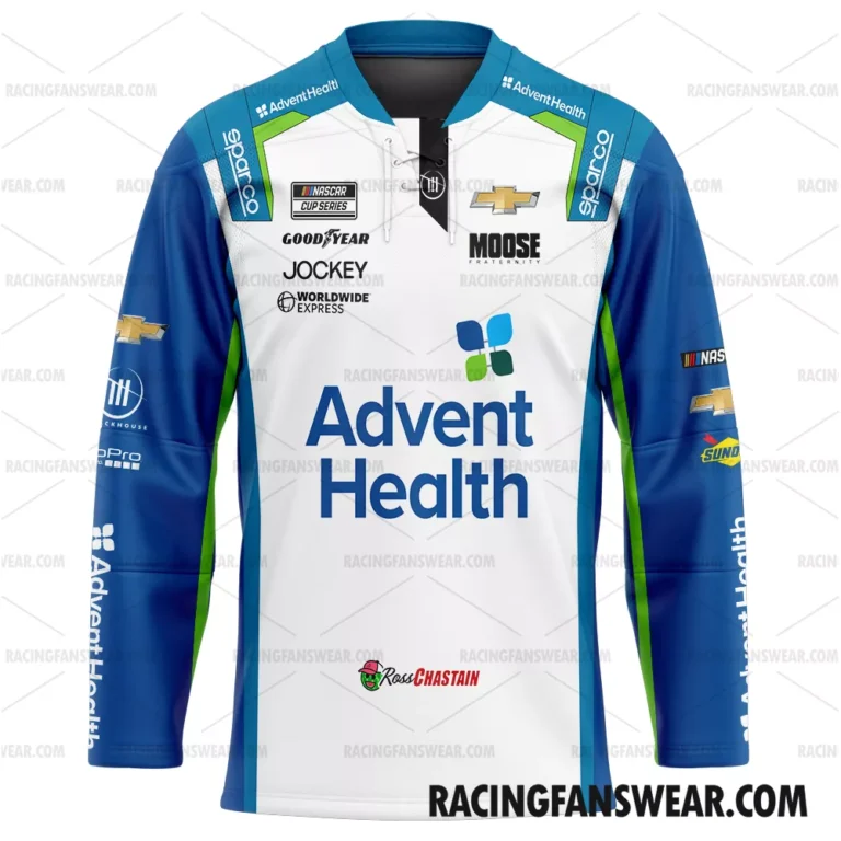 Nascar store - Loyal fans of Ross Chastain's Men's Hockey Jerseys,WoMen's Hockey Jerseys,Youth's Hockey Jerseys:vintage nascar racing suit,uniform,apparel,shirts,merch,hoodie,jackets,shorts,sweatshirt,outfits,clothes