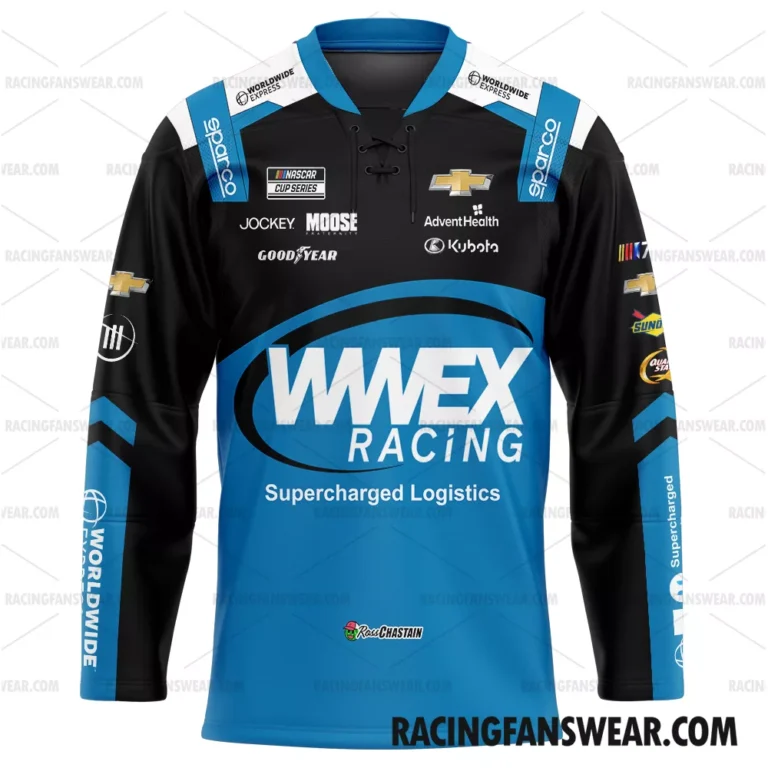 Nascar store - Loyal fans of Ross Chastain's Men's Hockey Jerseys,WoMen's Hockey Jerseys,Youth's Hockey Jerseys:vintage nascar racing suit,uniform,apparel,shirts,merch,hoodie,jackets,shorts,sweatshirt,outfits,clothes