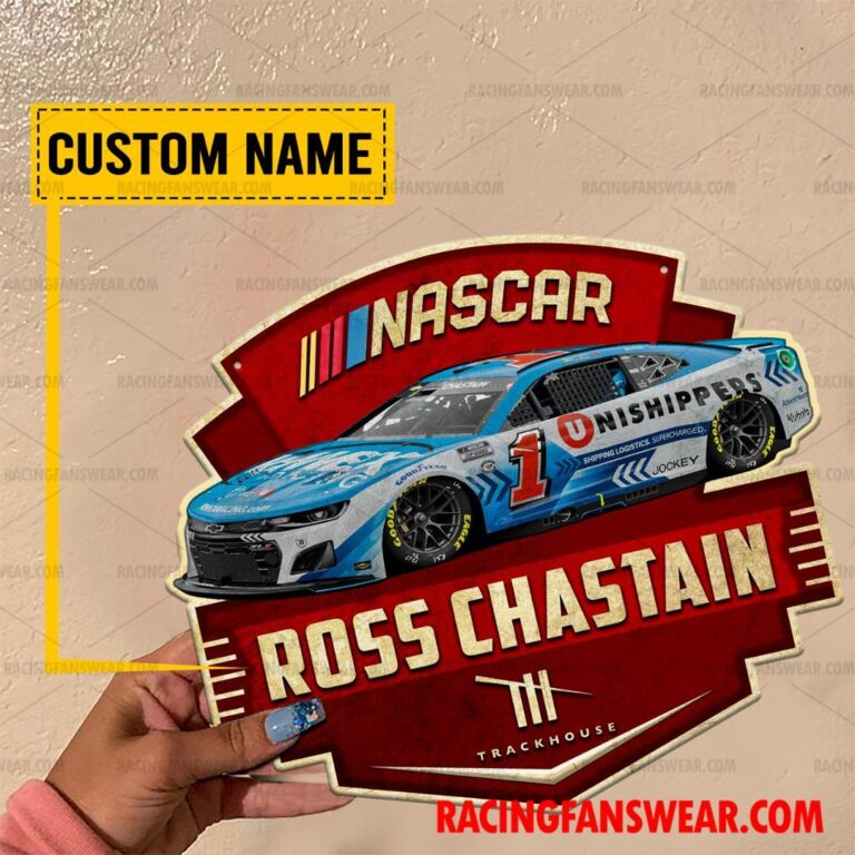 Nascar store - Loyal fans of Ross Chastain's Cut Metal Signs:vintage nascar racing suit,uniform,apparel,shirts,merch,hoodie,jackets,shorts,sweatshirt,outfits,clothes