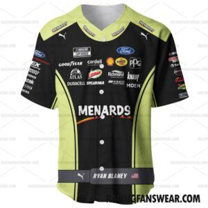 Nascar store - Loyal fans of Ryan Blaney's Unisex Baseball Jerseys,Kid Baseball Jerseys,Youth Baseball Jerseys:vintage nascar racing suit,uniform,apparel,shirts,merch,hoodie,jackets,shorts,sweatshirt,outfits,clothes