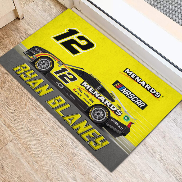 Nascar store - Loyal fans of Ryan Blaney's Rug,Doormat,Blanket Microfiber Fleece,Blanket Premium Sherpa:vintage nascar racing suit,uniform,apparel,shirts,merch,hoodie,jackets,shorts,sweatshirt,outfits,clothes