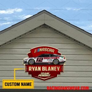 Nascar store - Loyal fans of Ryan Blaney's Cut Metal Signs:vintage nascar racing suit,uniform,apparel,shirts,merch,hoodie,jackets,shorts,sweatshirt,outfits,clothes