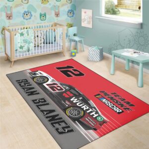 Ryan Blaney Nascar Team Penske Racing Carpet Living Room Area Rugs Doormats Blanket Flag Home 4 Nascar store - Loyal fans of Ryan Blaney's Rug,Doormat,Blanket Microfiber Fleece,Blanket Premium Sherpa,House Flag:vintage nascar racing suit,uniform,apparel,shirts,merch,hoodie,jackets,shorts,sweatshirt,outfits,clothes