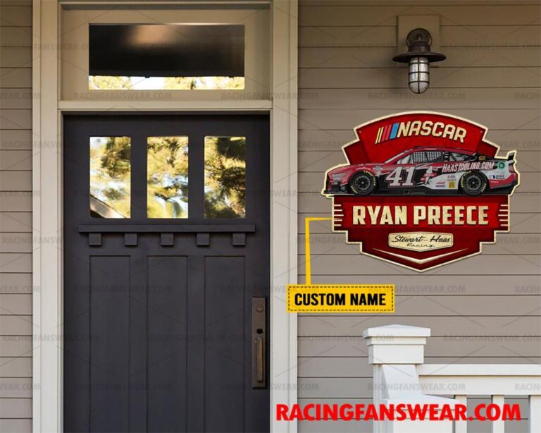 Nascar store - Loyal fans of Ryan Preece's Cut Metal Signs:vintage nascar racing suit,uniform,apparel,shirts,merch,hoodie,jackets,shorts,sweatshirt,outfits,clothes