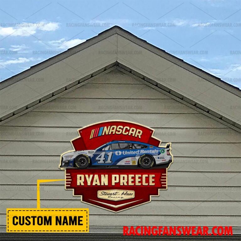 Nascar store - Loyal fans of Ryan Preece's Cut Metal Signs:vintage nascar racing suit,uniform,apparel,shirts,merch,hoodie,jackets,shorts,sweatshirt,outfits,clothes