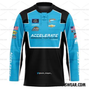 Sam Mayer Nascar Racing 2023 Customize Name and Number Clothes Baseball Jersey Hockey Jersey 3 Nascar store - Loyal fans of Sam Mayer's Unisex Baseball Jerseys,Kid Baseball Jerseys,Youth Baseball Jerseys,Men's Hockey Jerseys,WoMen's Hockey Jerseys,Youth's Hockey Jerseys:vintage nascar racing suit,uniform,apparel,shirts,merch,hoodie,jackets,shorts,sweatshirt,outfits,clothes