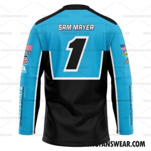 Sam Mayer Nascar Racing 2023 Uniform Apparel Clothes Baseball Jersey Hockey Jersey 4 Nascar store - Loyal fans of Sam Mayer's Unisex Baseball Jerseys,Kid Baseball Jerseys,Youth Baseball Jerseys,Men's Hockey Jerseys,WoMen's Hockey Jerseys,Youth's Hockey Jerseys:vintage nascar racing suit,uniform,apparel,shirts,merch,hoodie,jackets,shorts,sweatshirt,outfits,clothes