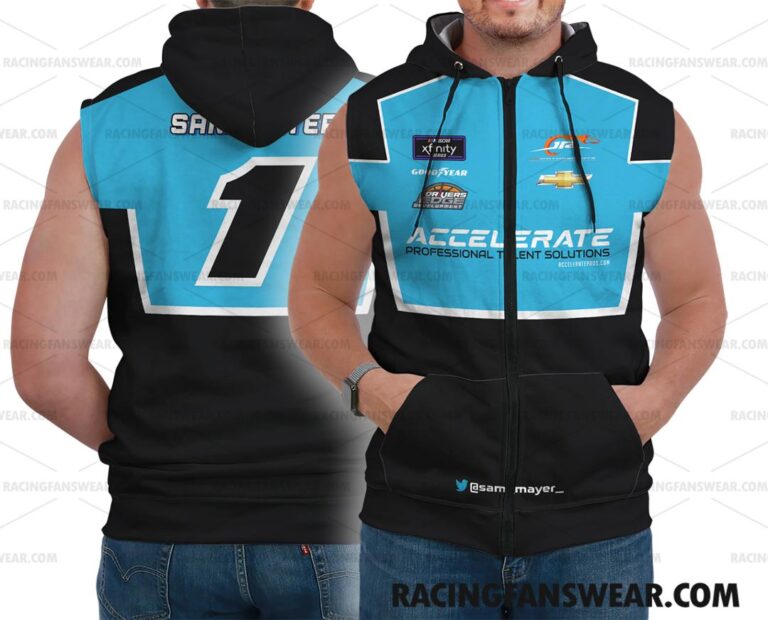 Nascar store - Loyal fans of Sam Mayer's Bomber Jacket,Unisex Thick Coat,Unisex Sleeveless Hoodie,Unisex Hooded T-Shirt,Kid Sleeveless Hoodie,Kid Hooded T-Shirts,Kid Thick Coat:vintage nascar racing suit,uniform,apparel,shirts,merch,hoodie,jackets,shorts,sweatshirt,outfits,clothes