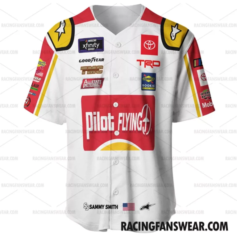 Nascar store - Loyal fans of Sammy Smith's Unisex Baseball Jerseys,Kid Baseball Jerseys,Youth Baseball Jerseys:vintage nascar racing suit,uniform,apparel,shirts,merch,hoodie,jackets,shorts,sweatshirt,outfits,clothes