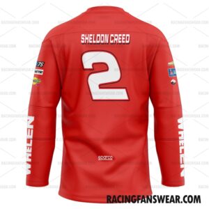 Sheldon Creed Nascar Racing 2023 Uniform Apparel Clothes Baseball Jersey Hockey Jersey 4 Nascar store - Loyal fans of Sheldon Creed's Unisex Baseball Jerseys,Kid Baseball Jerseys,Youth Baseball Jerseys,Men's Hockey Jerseys,WoMen's Hockey Jerseys,Youth's Hockey Jerseys:vintage nascar racing suit,uniform,apparel,shirts,merch,hoodie,jackets,shorts,sweatshirt,outfits,clothes