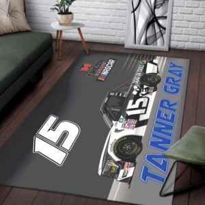 Tanner Gray Nascar Racing 2023 Carpet Living Room Area Rugs Doormats Blanket Flag Home 1 Nascar store - Loyal fans of Tanner Gray's Rug,Doormat,Blanket Microfiber Fleece,Blanket Premium Sherpa,House Flag:vintage nascar racing suit,uniform,apparel,shirts,merch,hoodie,jackets,shorts,sweatshirt,outfits,clothes