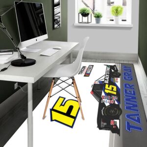 Tanner Gray Nascar Racing 2023 Carpet Living Room Area Rugs Doormats Blanket Flag Home 3 Nascar store - Loyal fans of Tanner Gray's Rug,Doormat,Blanket Microfiber Fleece,Blanket Premium Sherpa,House Flag:vintage nascar racing suit,uniform,apparel,shirts,merch,hoodie,jackets,shorts,sweatshirt,outfits,clothes