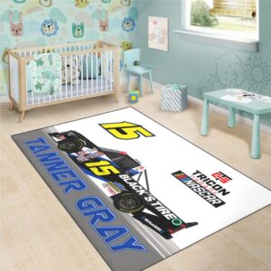 Tanner Gray Nascar Racing 2023 Carpet Living Room Area Rugs Doormats Blanket Flag Home 4 Nascar store - Loyal fans of Tanner Gray's Rug,Doormat,Blanket Microfiber Fleece,Blanket Premium Sherpa,House Flag:vintage nascar racing suit,uniform,apparel,shirts,merch,hoodie,jackets,shorts,sweatshirt,outfits,clothes