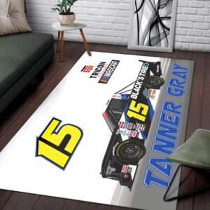 Tanner Gray Nascar Racing 2023 Carpet Living Room Area Rugs Doormats Blanket Flag Home 1 Nascar store - Loyal fans of Tanner Gray's Rug,Doormat,Blanket Microfiber Fleece,Blanket Premium Sherpa,House Flag:vintage nascar racing suit,uniform,apparel,shirts,merch,hoodie,jackets,shorts,sweatshirt,outfits,clothes