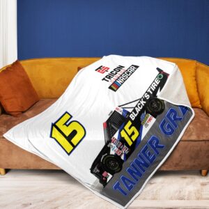 Tanner Gray Nascar Racing 2023 Carpet Living Room Area Rugs Doormats Blanket Flag Home 7 Nascar store - Loyal fans of Tanner Gray's Rug,Doormat,Blanket Microfiber Fleece,Blanket Premium Sherpa,House Flag:vintage nascar racing suit,uniform,apparel,shirts,merch,hoodie,jackets,shorts,sweatshirt,outfits,clothes