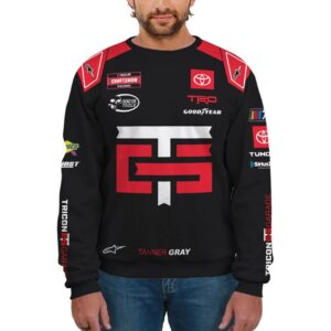 Tanner Gray Nascar Racing 2023 Customize Name and Number Sweatshirt Zip Pop Top Hoodie T-Shirt Long Pant 11 Nascar store - Loyal fans of Tanner Gray's Combo Unisex Hoodie + Unisex Long Pants,Combo Unisex Pop Top Hoodie + Unisex Long Pants,Combo Unisex Zip Hoodie + Unisex Long Pants,Combo Kid Hoodie + Kid Long Pants,Combo Kid Zip Hoodie + Kid Long Pants,Unisex Pop Top Hoodie,Unisex Hoodie,Unisex Zip Hoodie,Unisex T-Shirt,Unisex Sweatshirt,Unisex Long Pants,Kid Hoodie,Kid Zip Hoodie,Kid T-Shirt,Kid Sweatshirt,Kid Long Pants:vintage nascar racing suit,uniform,apparel,shirts,merch,hoodie,jackets,shorts,sweatshirt,outfits,clothes