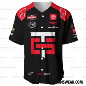 Tanner Gray Nascar Racing 2023 Suit Uniform Apparel Clothes Adult Kid Youth Baseball Jersey 1 Nascar store - Loyal fans of Tanner Gray's Unisex Baseball Jerseys,Kid Baseball Jerseys,Youth Baseball Jerseys:vintage nascar racing suit,uniform,apparel,shirts,merch,hoodie,jackets,shorts,sweatshirt,outfits,clothes