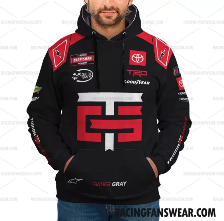 Nascar store - Loyal fans of Tanner Gray's Combo Unisex Hoodie + Unisex Long Pants,Combo Unisex Zip Hoodie + Unisex Long Pants,Combo Kid Hoodie + Kid Long Pants,Combo Kid Zip Hoodie + Kid Long Pants,Unisex Hoodie,Unisex Zip Hoodie,Unisex T-Shirt,Unisex Sweatshirt,Unisex Long Pants,Kid Hoodie,Kid Zip Hoodie,Kid T-Shirt,Kid Sweatshirt,Kid Long Pants:vintage nascar racing suit,uniform,apparel,shirts,merch,hoodie,jackets,shorts,sweatshirt,outfits,clothes