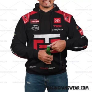 Tanner Gray Nascar Racing 2023 Uniform Clothes Pop Top Hoodie Long Pant 3 Nascar store - Loyal fans of Tanner Gray's Combo Unisex Pop Top Hoodie + Unisex Long Pants,Unisex Pop Top Hoodie,Unisex Long Pants:vintage nascar racing suit,uniform,apparel,shirts,merch,hoodie,jackets,shorts,sweatshirt,outfits,clothes